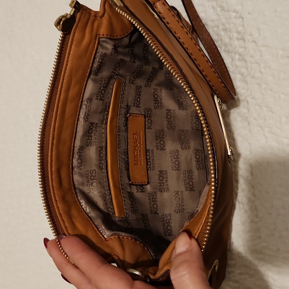 Michael Kora Clutch tan - Picture 4 of 5